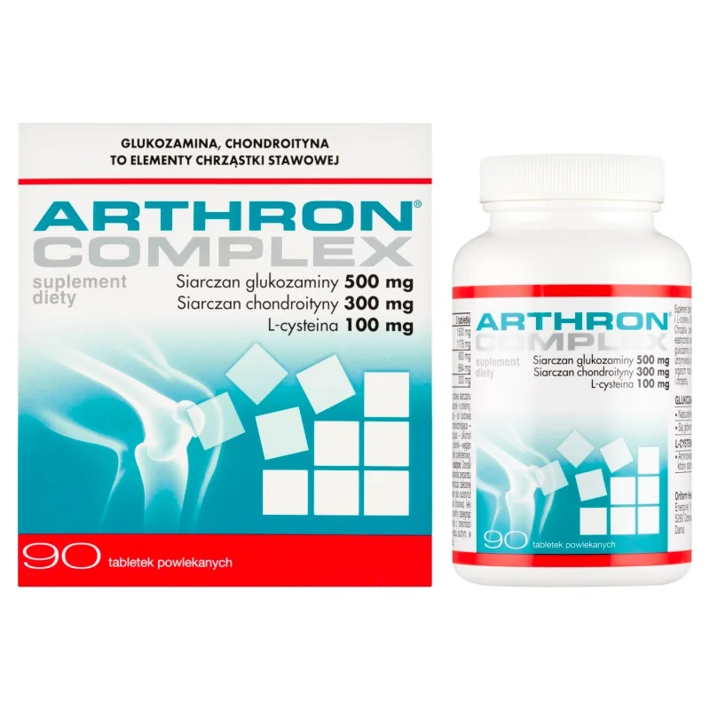 Arthron Complex, tabletki ze składnikami wzmacniającymi stawy, 90 szt.
