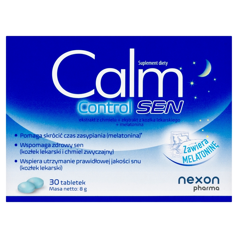 Calm Control Sen, 30 tabletek