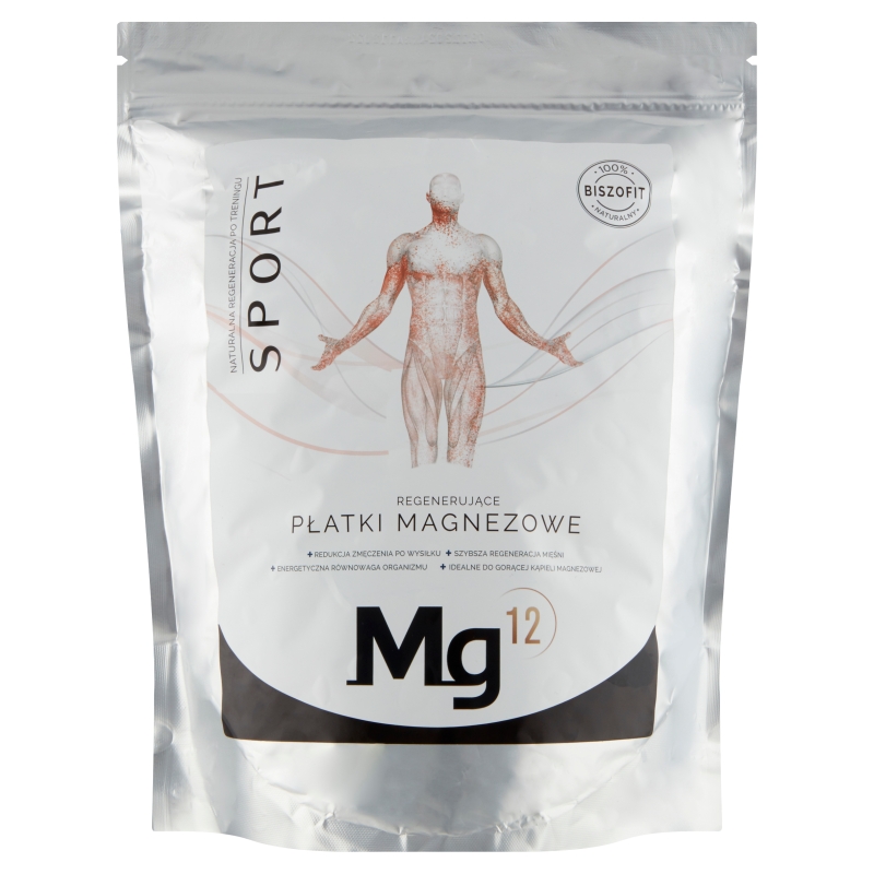 Mg12 Sport, płatki magnezowe do kąpieli, 4 kg