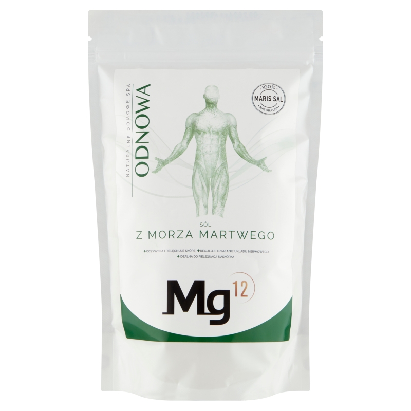 Mg12 Odnowa, sól z morza martwego, 1 kg