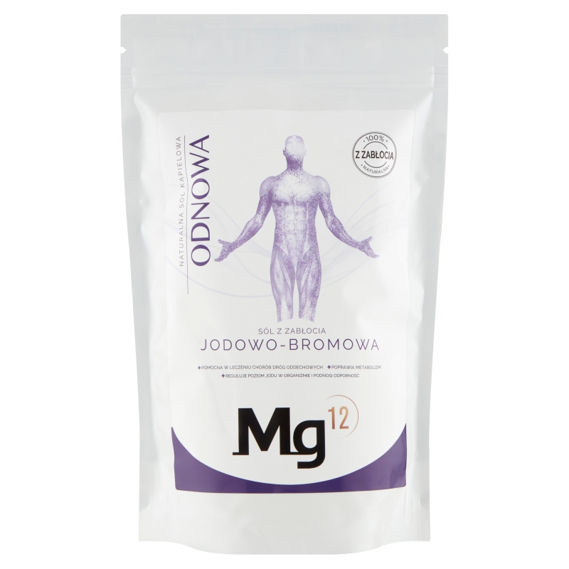 Mg12 Odnowa, sól do kąpieli, jodowo-bromowa, 1 kg