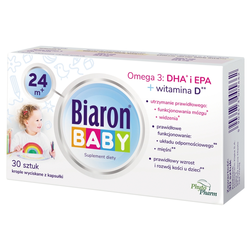 Bioaron Baby, od 24 m-ca życia, 30 kapsułek twist-off
