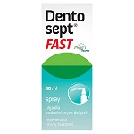 Dentosept Fast, spray na podrażnione dziąsła, 30 ml
