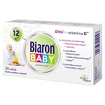 Biaron Baby 12M+ kapsułki z witaminą D dla dzieci, 30 szt.