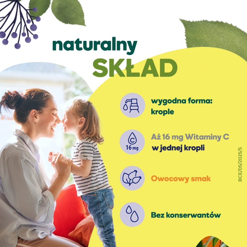 Biaron C Extra, krople zawierające wit. C ze składników pochodzenia naturalnego, 30 ml