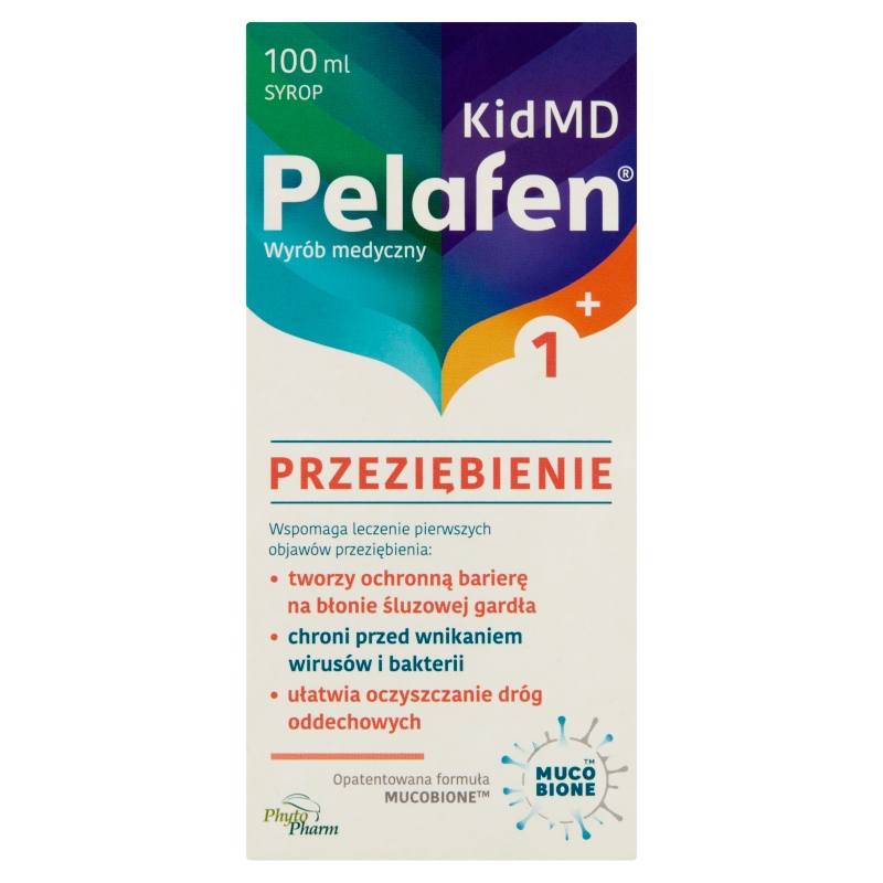 Pelafen Kid MD Przeziębienie, syrop wzmacniający odporność, 100 ml