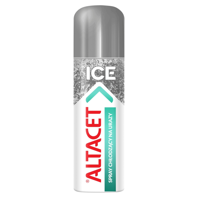 Altacet ICE, aerozol pielęgnująco-chłodzący na urazy, 130 ml