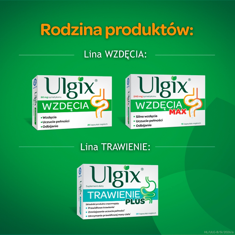 Ulgix Wzdęcia Baby, emulsja doustna, 40 g