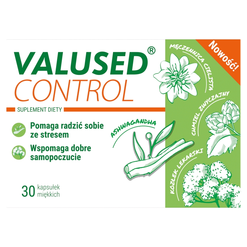 Valused Control, 30 kapsułek miękkich