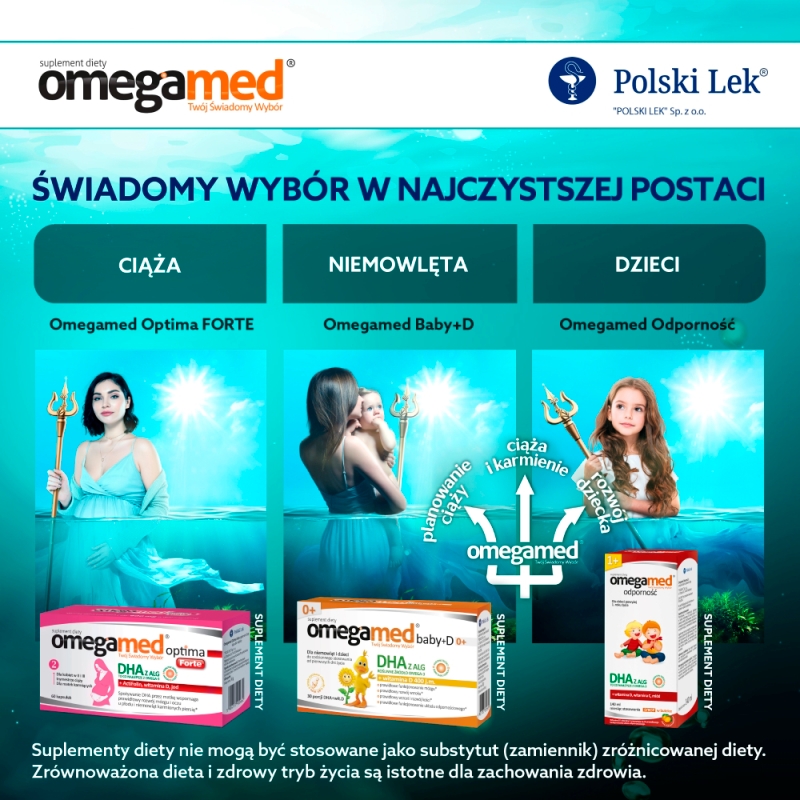 Omegamed Optima Forte, 60 kapsułek