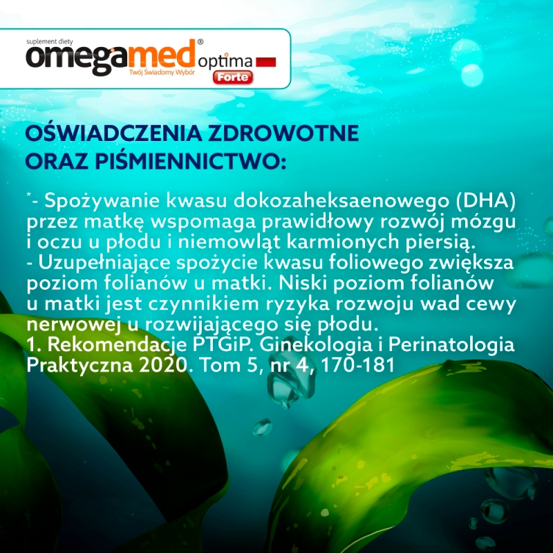 Omegamed Optima Forte, 60 kapsułek