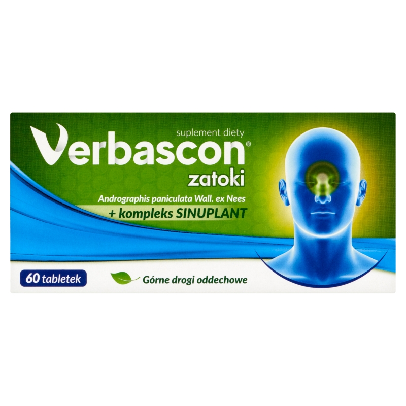 Verbascon Zatoki 60 tabletek