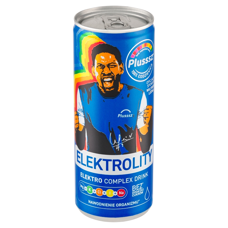 Plusssz Electro Complex Drink, elektrolity, 250 ml