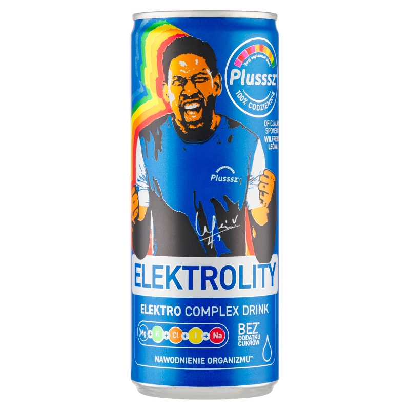 Plusssz Electro Complex Drink, elektrolity, 250 ml KRÓTKA DATA 30.09.2025