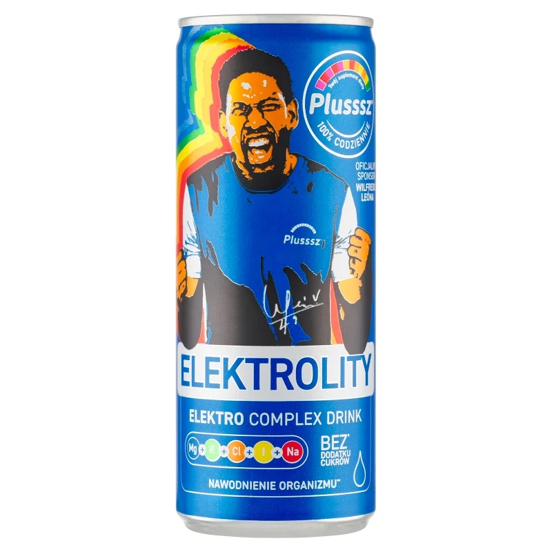 Plusssz Electro Complex Drink, elektrolity, 250 ml