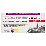 Emskie Z Wadowic Extra 12 tabletek do ssania KRÓTKA DATA 31.08.2026
