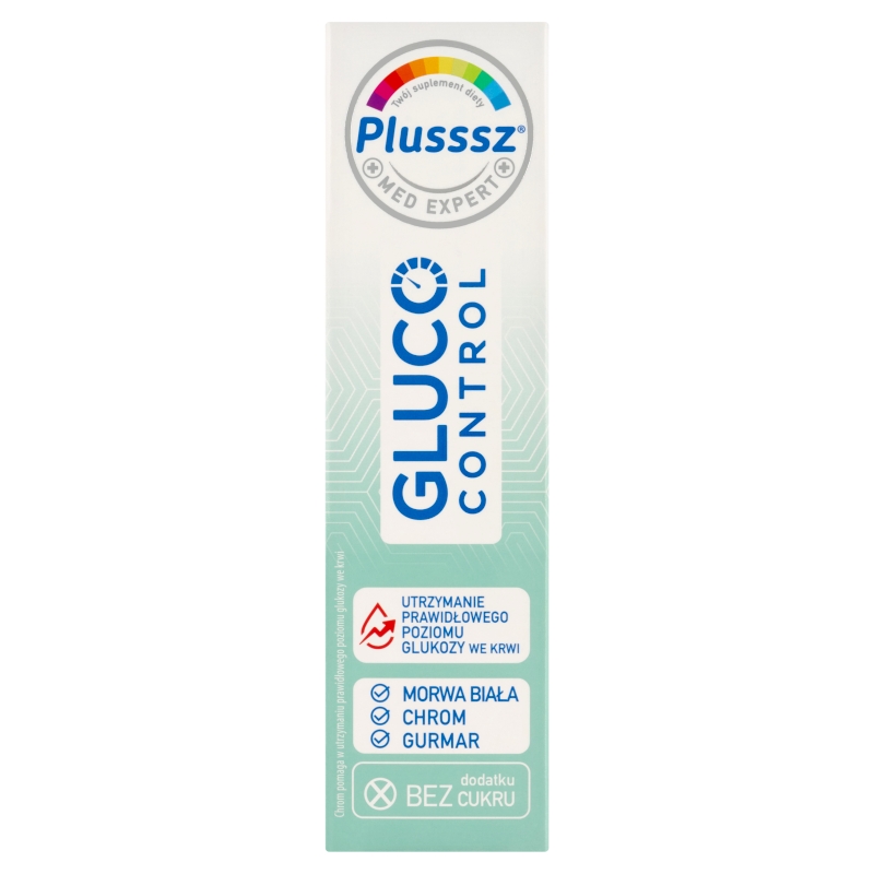 Plusssz Gluco Control,  20 tabletek musujących