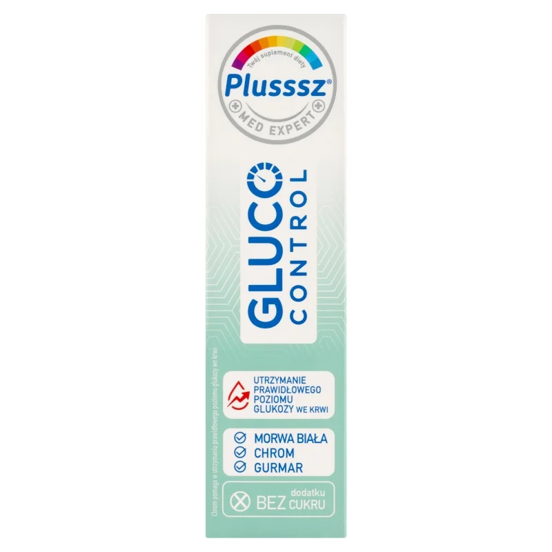 Plusssz Gluco Control, 20 tabletek musujących