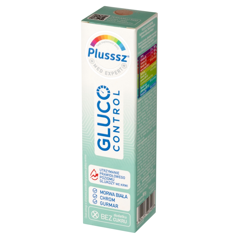 Plusssz Gluco Control, 20 tabletek musujących