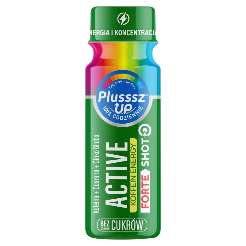 Plusssz Up Active Koffein Energy Forte, shot, 1 szt. 50 ml