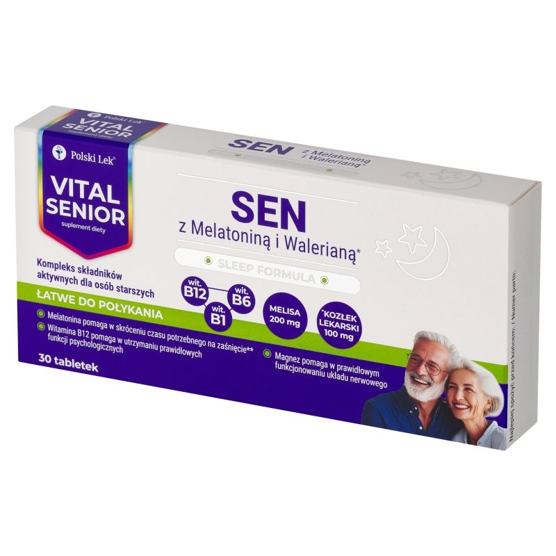 Vital Senior Sen, 30 tabletek