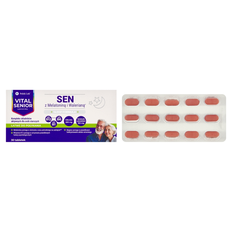Vital Senior Sen, 30 tabletek