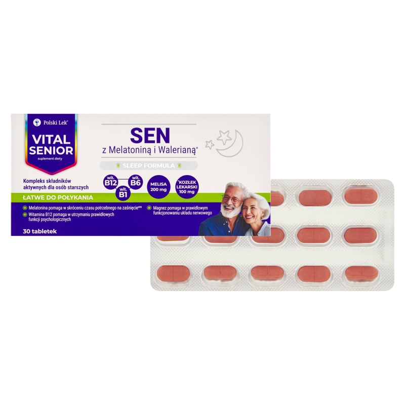 Vital Senior Sen, 30 tabletek