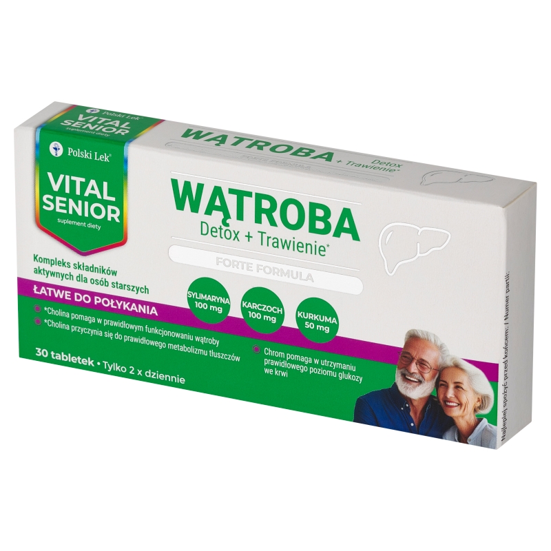 Vital Senior Wątroba, 30 tabletek