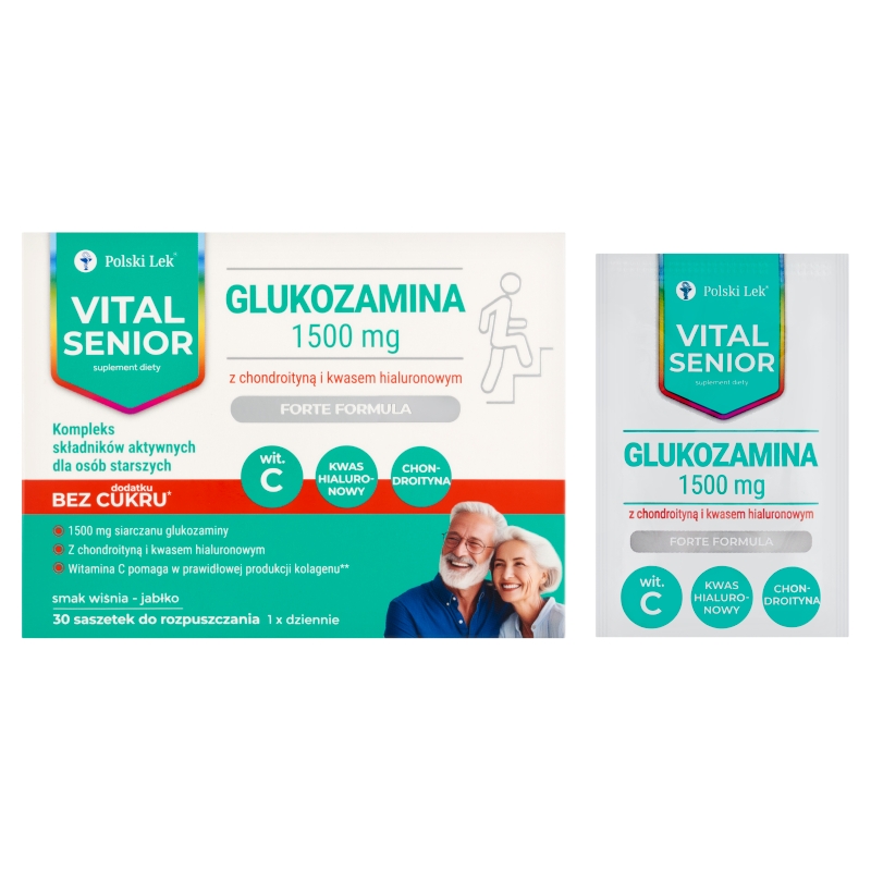 Vital Senior Glukozamina 1500 mg, 30 saszetek