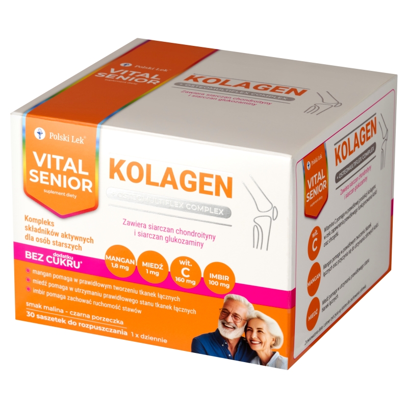 Vital Senior Kolagen, 30 saszetek