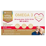 Vital Senior Omega 3 60 kapsułek miękkich