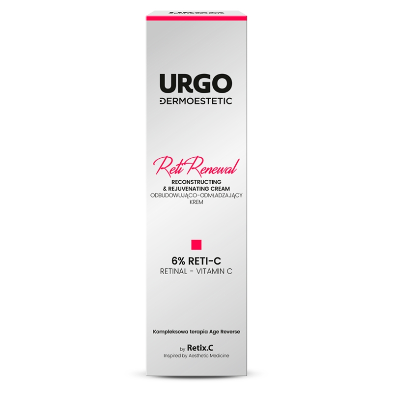 URGO DERMOESTETIC Reti Renewal, krem odbudowująco-odmładzający, 45 ml