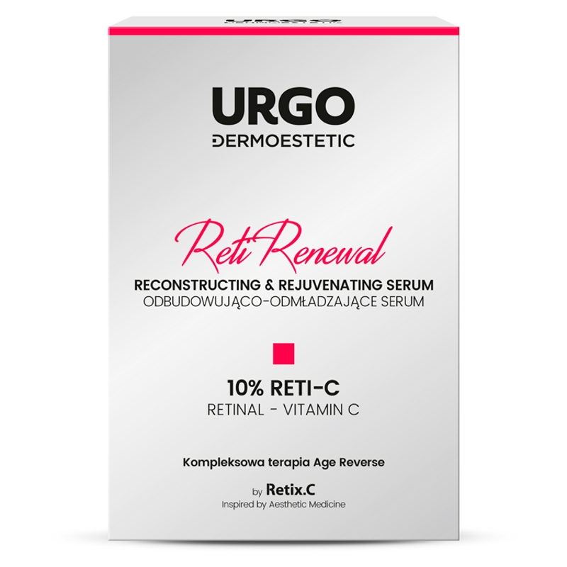 URGO DERMOESTETIC Reti Renewal, serum odbudowująco-odmładzające, 30 ml