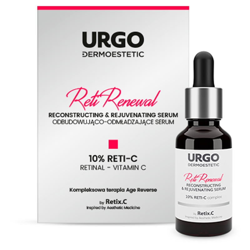 URGO DERMOESTETIC Reti Renewal, serum odbudowująco-odmładzające, 30 ml