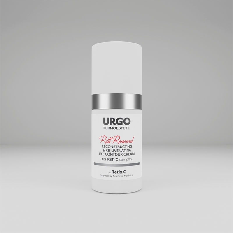 URGO DERMOESTETIC Reti Renewal, krem do skóry wokół oczu odbudowująco-odmładzający, 15 ml