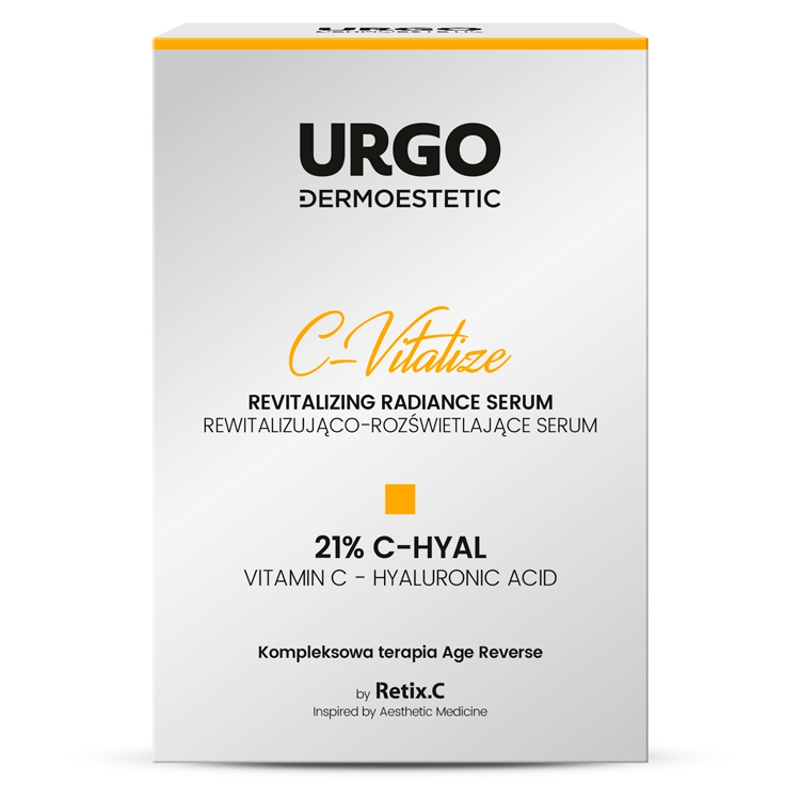 URGO DERMOESTETIC C-Vitalize, serum rewitalizująco-rozświetlające, 30 ml