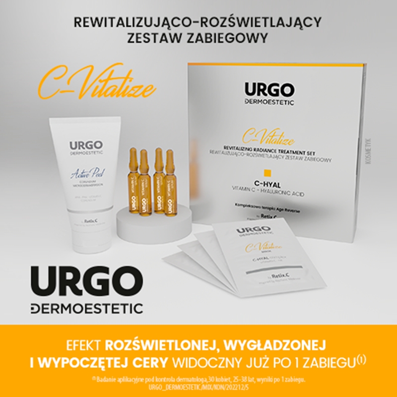 URGO DERMOESTETIC C-Vitalize, zestaw kosmetyków