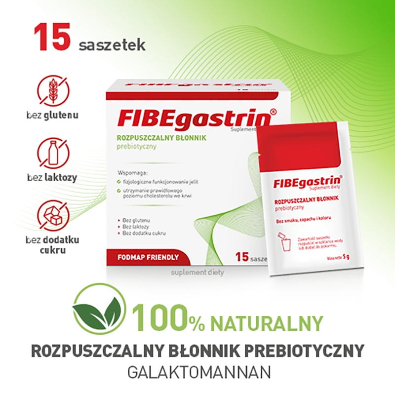FIBEgastrin, 15 saszetek