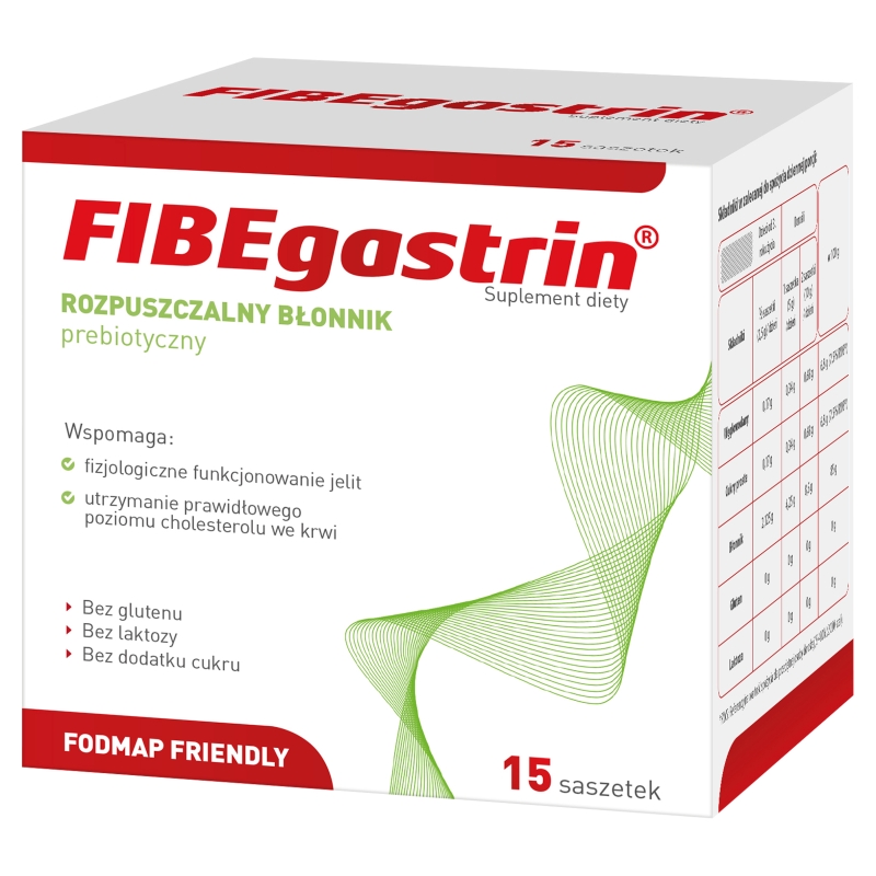 FIBEgastrin, 15 saszetek