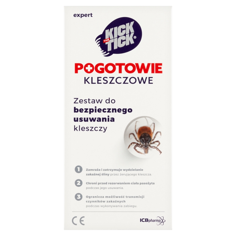 Kick The Tick Expert  zestaw do bezpiecznego usuwania kleszczy, 9 ml