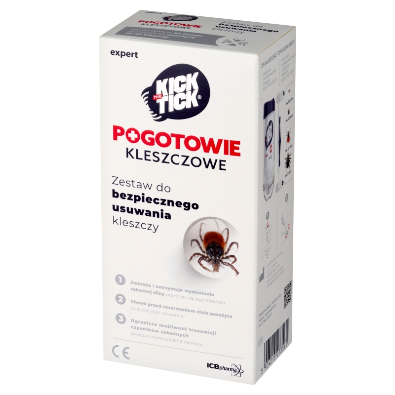 Kick The Tick Expert , zestaw do bezpiecznego usuwania kleszczy, 9 ml