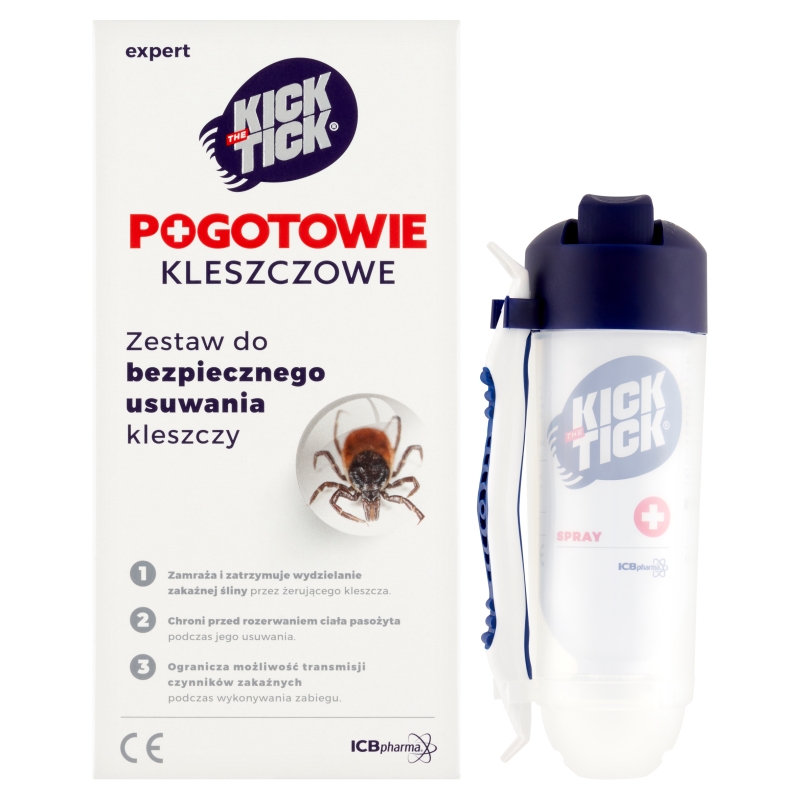 Kick The Tick Expert , zestaw do bezpiecznego usuwania kleszczy, 9 ml