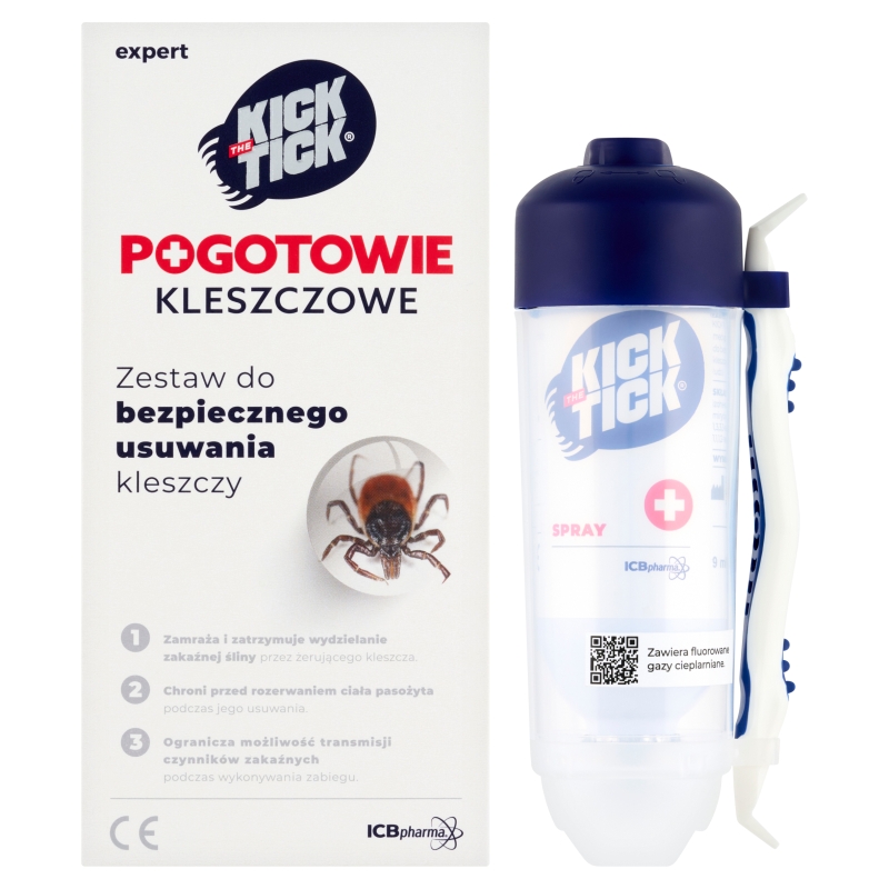 Kick The Tick Expert , zestaw do bezpiecznego usuwania kleszczy, 9 ml