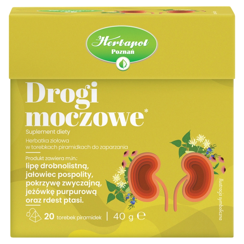 Drogi Moczowe Herbapol, herbata , 20 torebek