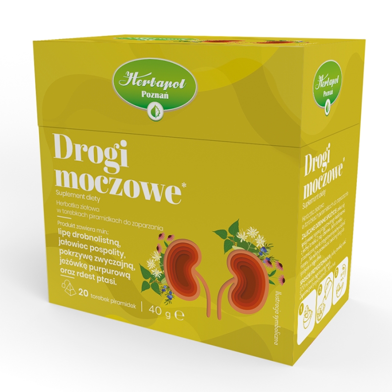 Drogi Moczowe Herbapol, herbata , 20 torebek