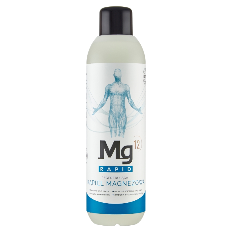 Mg 12 Rapid, kąpiel magnezowa, regenerująca, 1 l KRÓTKA DATA 13.07.2025