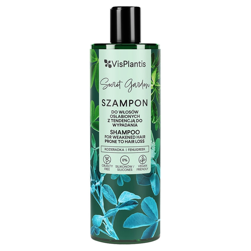 Vis Plantis Kozieradka, szampon do włosów osłabionych z tendencją do wypadania, 400 ml