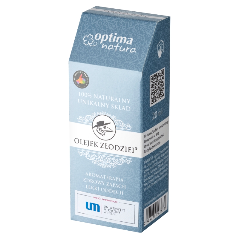 Olejek Złodziei, naturalny, eteryczny działa na bakterie, wirusy, roztocza i owady, 20 ml