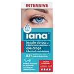 IANA INTENSIVE krople do oczu intensywnie nawilżające 0,3% HA, 10 ml