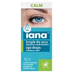 IANA CALM krople do oczu łagodzące podrażnienia, 10 ml